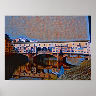The Ponte Vecchio  Poster