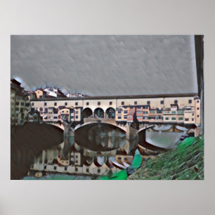 The Ponte Vecchio Poster