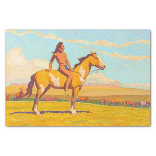 The Pony Boy 1920 by Maynard Dixon Tissue Paper