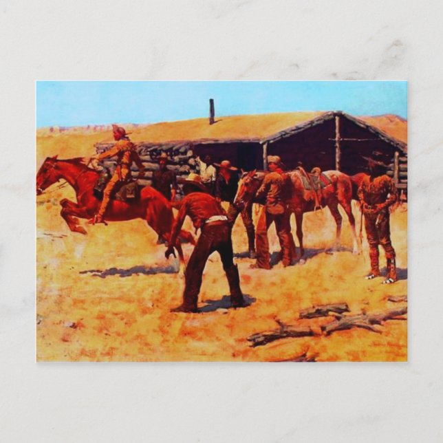 The Pony Express Postcard (Front)