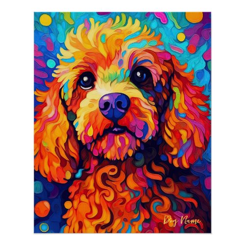 The Poodle Dog 005 _ Zetton Ziana Poster