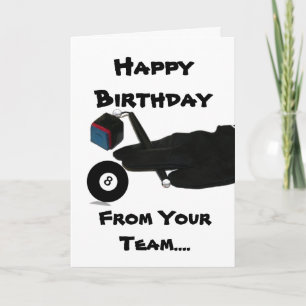 The Pool Glove Card