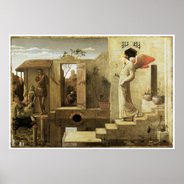 The Pool of Bethesda, 1876-77, Robert Bateman Poster (Front)