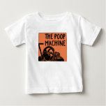 The Poop Machine  With Gears Baby T-shirt at Zazzle