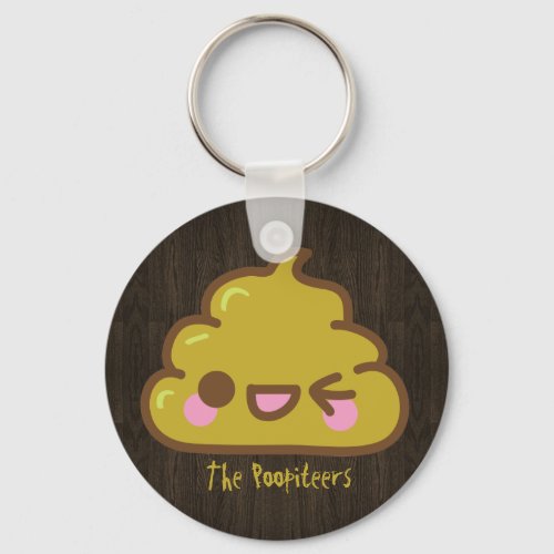 The Poopiteers _ Cutey Poo Keychain