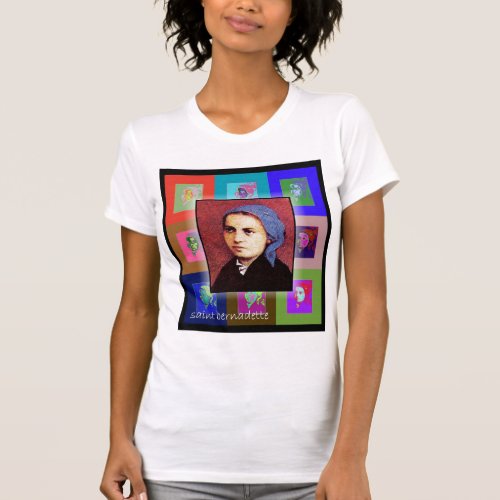 The Pop Art Saint Bernadette T_Shirt