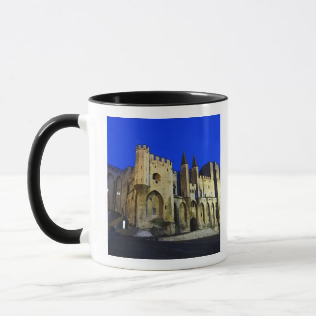 The Pope's Palace in Avignon at sunset. Built 2 Mug (Left)