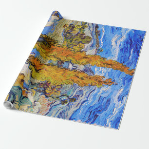 The Poplars at Saint-Rémy, Van Gogh Wrapping Paper