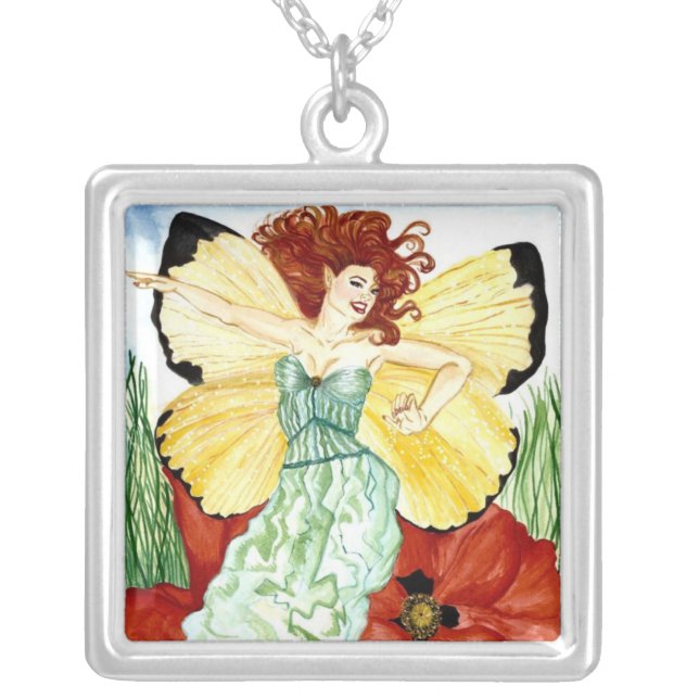 The Poppy Fairy Necklace (Front)