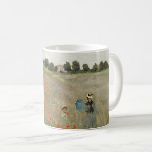 The Poppy Field near Argenteuil by Claude Monet Coffee Mug