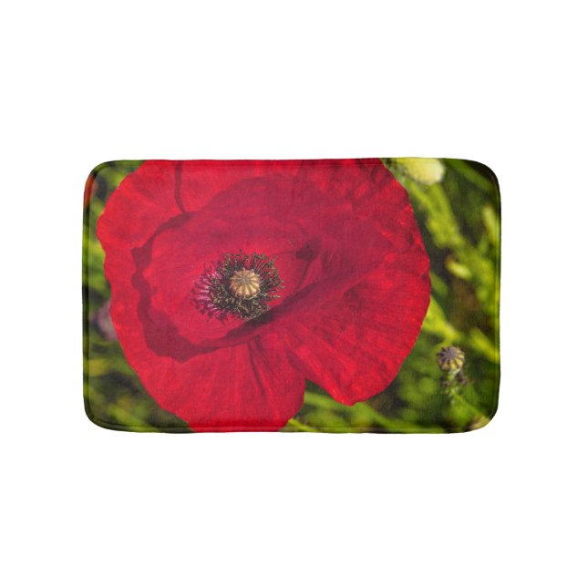 The poppy series #2 bath mat (Front)
