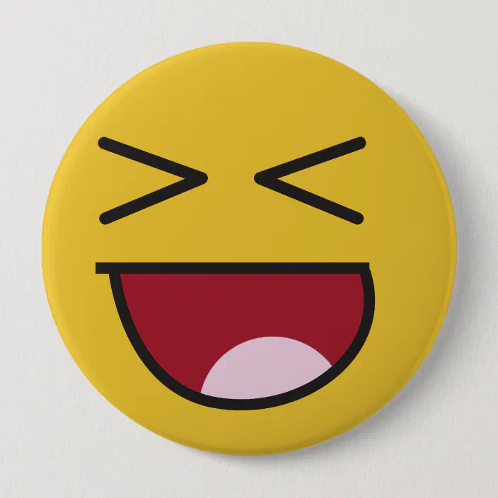 The Popular Lol Emoji Pinback Button Zazzle Com