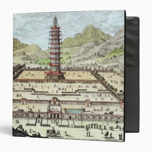 The Porcelain Tower of Nanking, plate 12 from 'Ent Binder (Front/Inside)