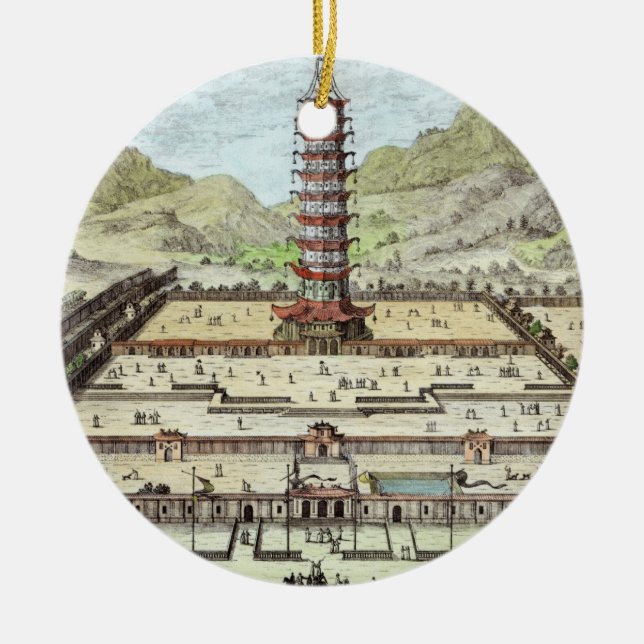 The Porcelain Tower of Nanking, plate 12 from 'Ent Ceramic Ornament (Front)