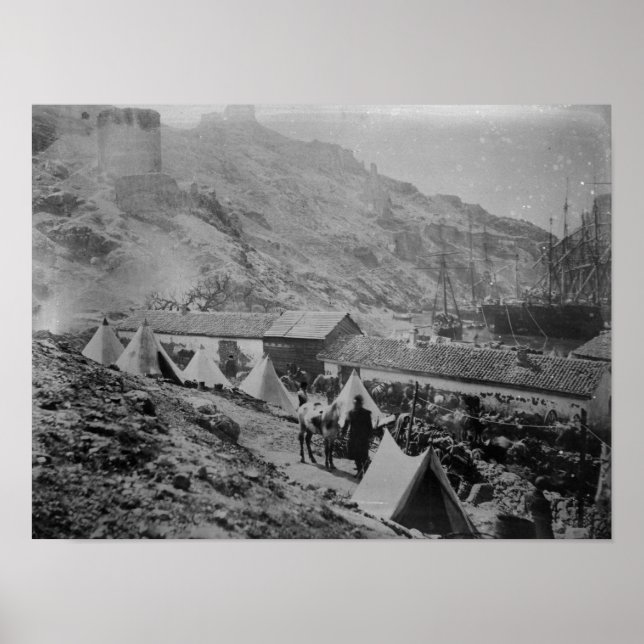 The Port at Balaklava Poster (Front)