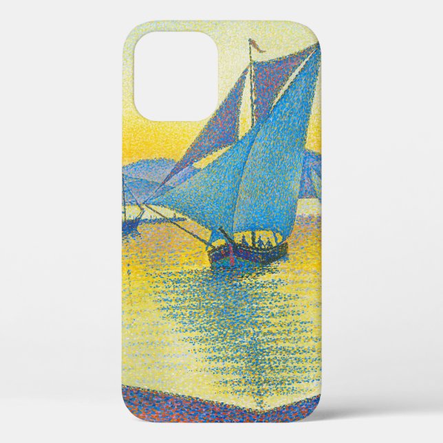The Port at Sunset, Signac Case-Mate iPhone Case (Back)
