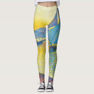 The Port at Sunset, Signac Leggings