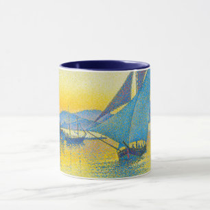 The Port at Sunset, Signac Mug