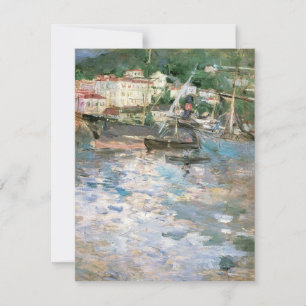 The Port, Nice by Berthe Morisot, Vintage Fine Art