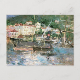 The Port, Nice by Berthe Morisot, Vintage Fine Art Postcard
