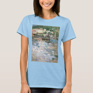 The Port, Nice by Berthe Morisot, Vintage Fine Art T-Shirt