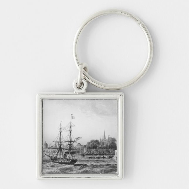 The Port of New Orleans Keychain (Front)