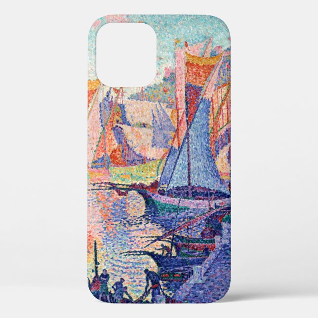 The Port of Saint-Tropez, Signac Case-Mate iPhone Case (Back)