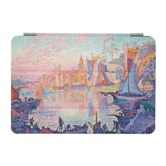 The Port of Saint-Tropez, Signac iPad Mini Cover (Horizontal)
