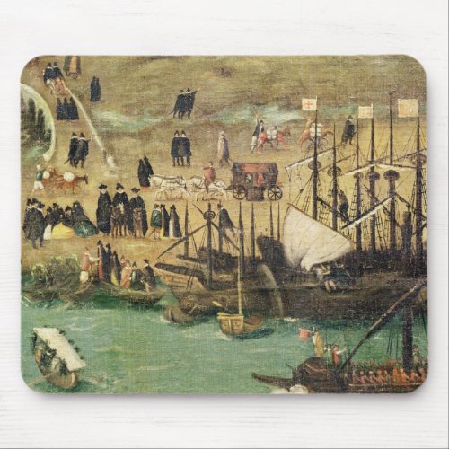 The Port of Seville c1590 Mouse Pad