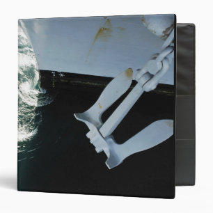 The port side Mark II Stockless Anchor Binder