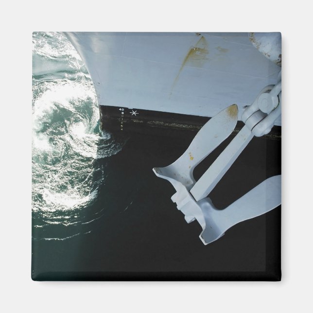 The port side Mark II Stockless Anchor Magnet (Front)