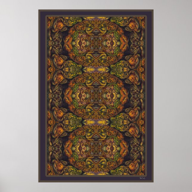 The Portals of the Tridimensional Oracle Poster (Front)