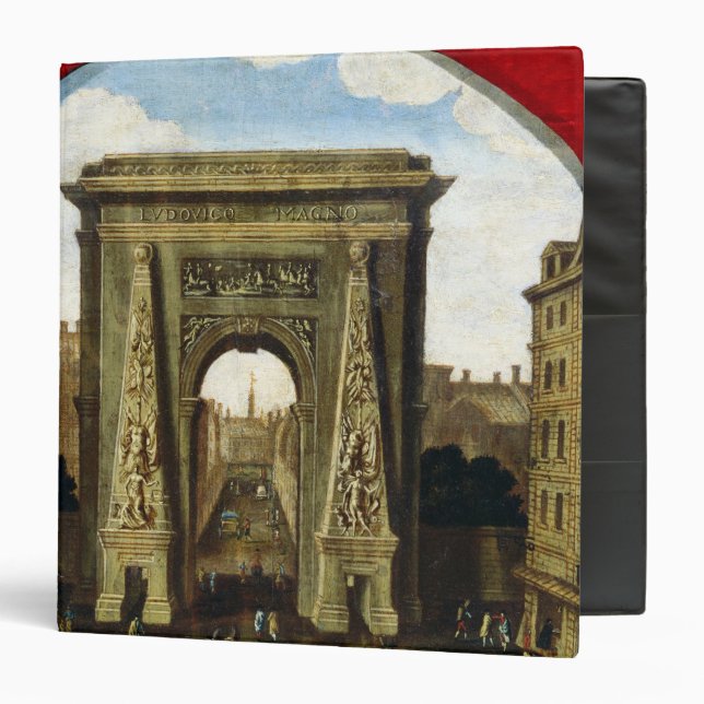 The Porte Saint-Denis 3 Ring Binder (Front/Inside)