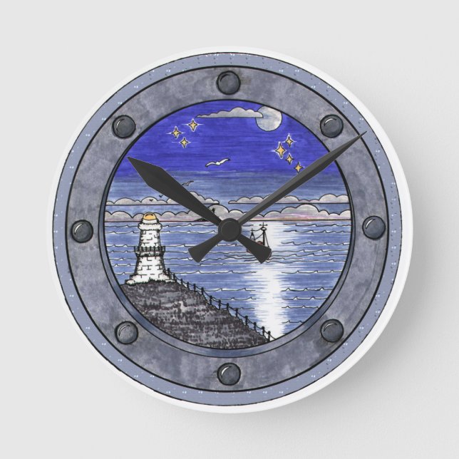 `The Porthole' Wall Clock (Front)