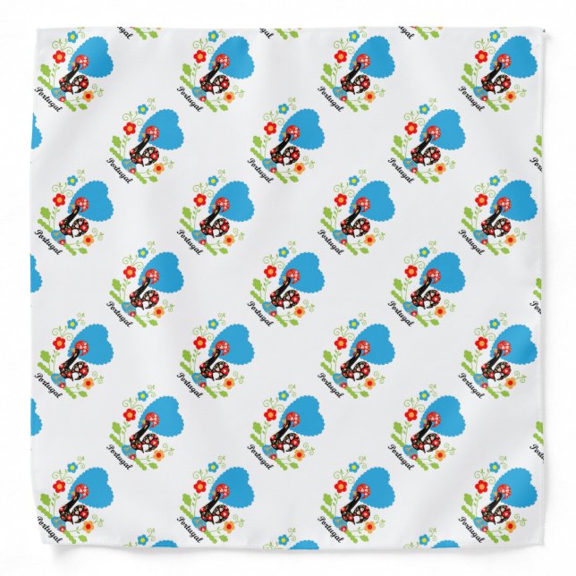 The Portuguese Rooster Bandana (Front)