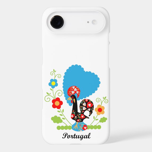 The Portuguese Rooster Case-Mate iPhone Case (Back)