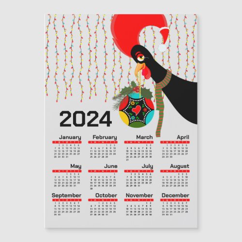 The Portuguese Rooster Christmas 2024 Calendar