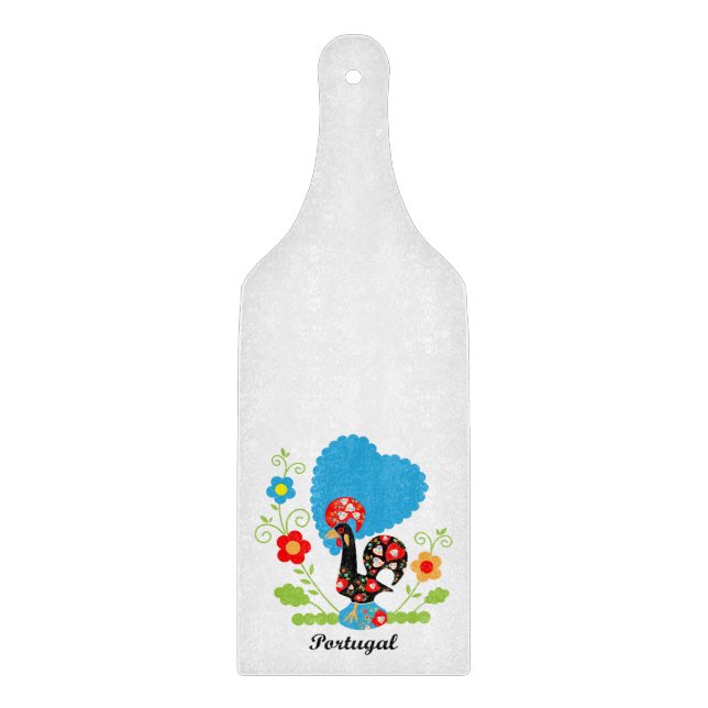 The Portuguese Rooster Cutting Board (Front)