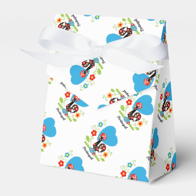 The Portuguese Rooster Favor Boxes (Front Side)