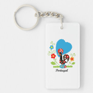 The Portuguese Rooster Keychain
