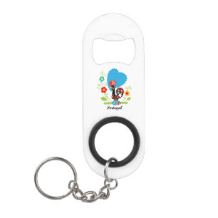 The Portuguese Rooster Keychain Bottle Opener
