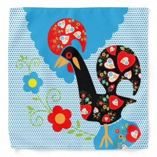 The Portuguese Rooster of Barcelos Bandana