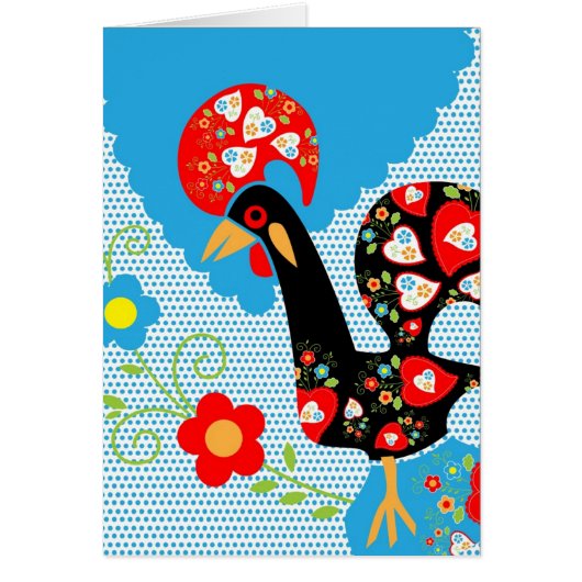 The Portuguese Rooster of Barcelos Cards (Front)