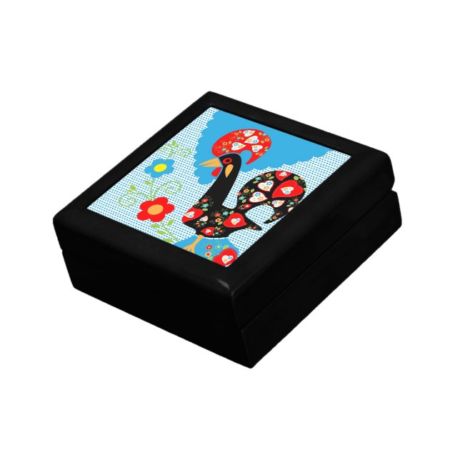 The Portuguese Rooster of Barcelos Gift Box (Side)