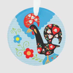 The Portuguese Rooster of Barcelos Ornament