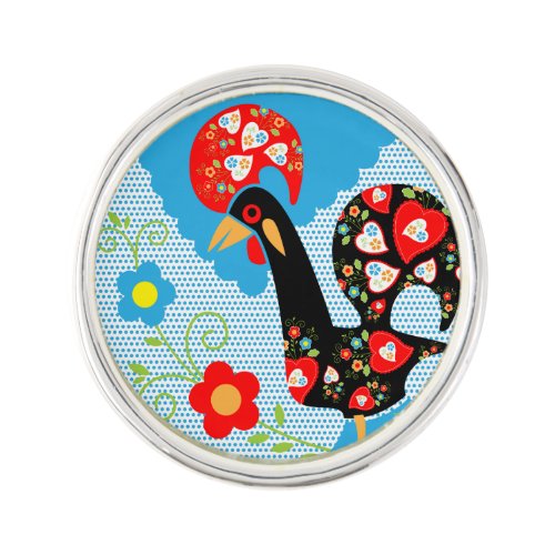 The Portuguese Rooster of Barcelos Pin