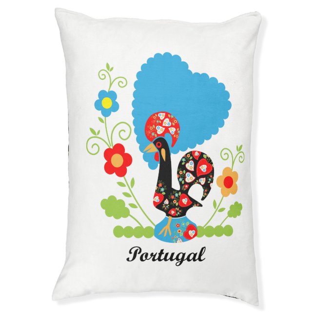 The Portuguese Rooster Pet Bed (Front Vertical)