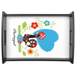 The Portuguese Rooster Serving Tray