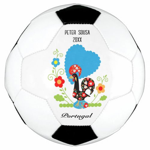 The Portuguese Rooster Soccer Ball