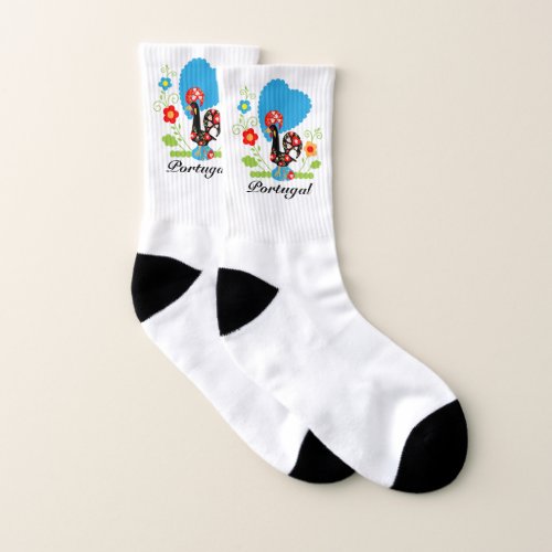 The Portuguese Rooster Socks